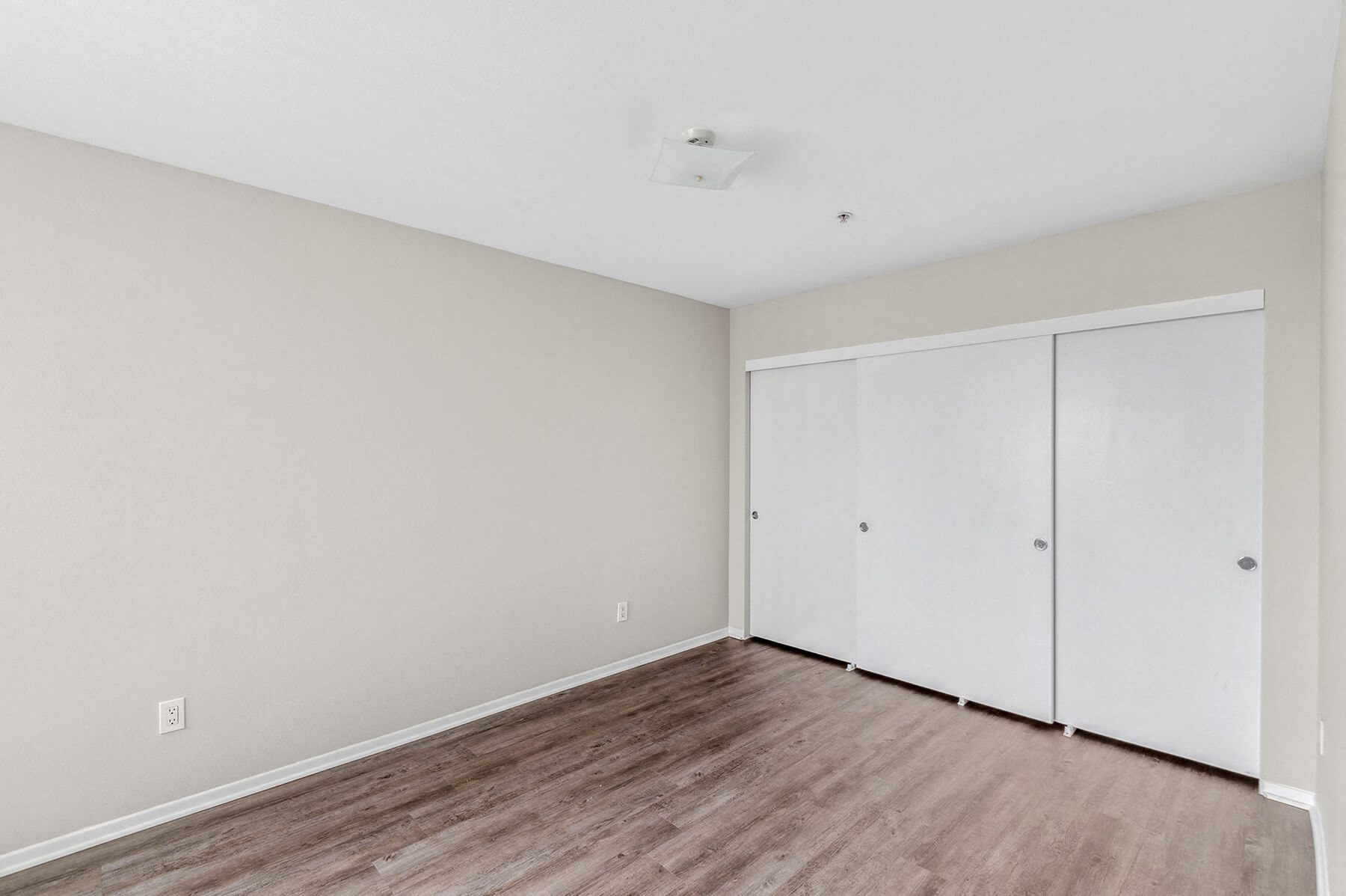Vacant Apartment Bedroom Closet at Harvard Yard